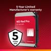 Western Digital 6TB WD Red Pro NAS Internal Hard Drive HDD - 7200 RPM, SATA 6 Gb/s, CMR, 256 MB Cache, 3.5" - WD6005FFBX view 4