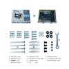Ceiling TV Bracket, Adjustable Height Full Motion 360 Deg Rotation Tilting Swiveling TV Ceiling Mount, Fits 32-70 Inch Dual Screen TV (Size : 1.5-2m) view 2