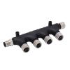 Backbone Cable Tees Connector, Nmea 2000 T Connector 4 Port Tee Connector Backbone Cable Tees Terminators, Nmea 2000 for Nmea 2000 T Connector 5 Ip67 Backbone Drop Cables for Networks view 3