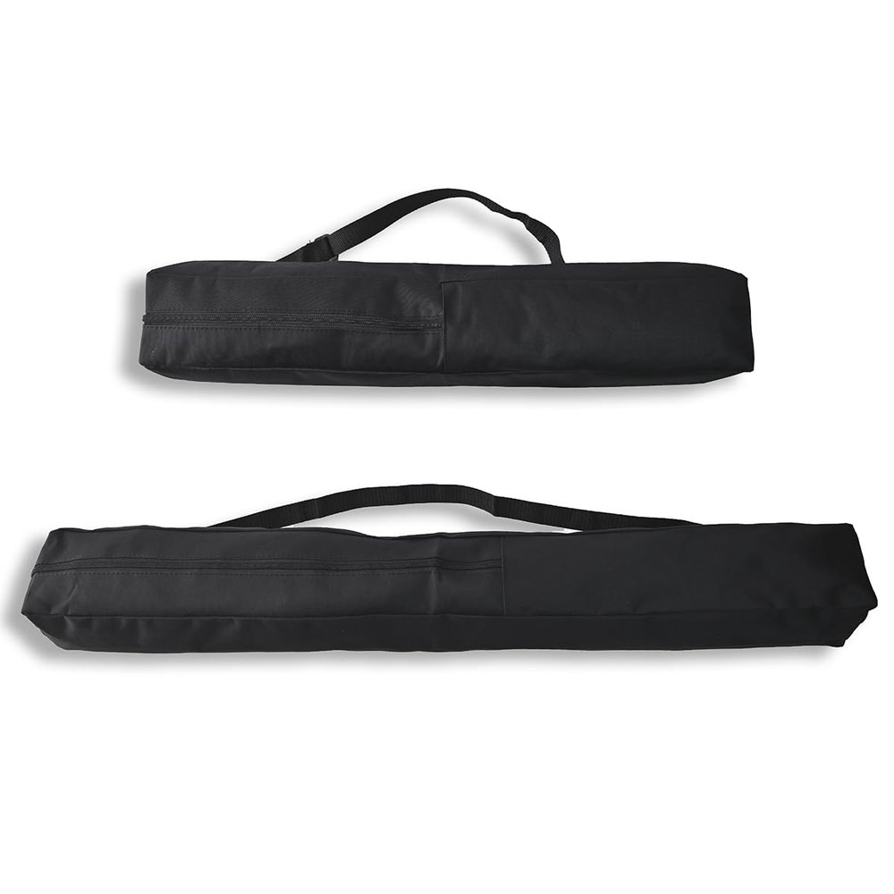 FIEWSZIHU Portable Carrying Bag 23.6in and 33.2in Case with Shoulder Strap Folding for Light Stand Camera Tripod Monopod, Black