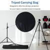 FIEWSZIHU Portable Carrying Bag 23.6in and 33.2in Case with Shoulder Strap Folding for Light Stand Camera Tripod Monopod, Black view 3