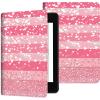 Case for 6" All-New Kindle (11th Generation, 2022 Release), Slim PU Leather Kindle 2022 E-Reader Adjustable Stand, with Auto Sleep/Wake Smart Cover for Amazon Kindle Case 6 inch, Valentines Hearts view 1