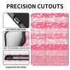Case for 6" All-New Kindle (11th Generation, 2022 Release), Slim PU Leather Kindle 2022 E-Reader Adjustable Stand, with Auto Sleep/Wake Smart Cover for Amazon Kindle Case 6 inch, Valentines Hearts view 2