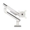 Monitor Arm Monitor Arm Single Monitor Desk Mount Height Adjustable White Monitor Stand Mount Long Arm Monitor Stand for 17 to 32 Inch Screens, Holds 2-9 Kg Monitors Bracket (A) view 1