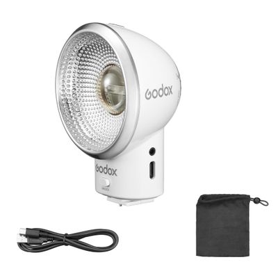 Godox LUX ElF Retro Camera Flash 6200K200K GN6 Speedlight Built-in Battery Compatible with Canon Nikon Sony Fujifilm Olympus Hot-Shoe Cameras