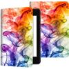 Case for 6" All-New Kindle (11th Generation, 2022 Release), Slim PU Leather Kindle 2022 E-Reader Adjustable Stand, with Auto Sleep/Wake Smart Cover for Amazon Kindle Case 6 inch, Colorful Smoke view 1
