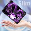Case for 6" All-New Kindle (11th Generation, 2022 Release), Slim PU Leather Kindle 2022 E-Reader Adjustable Stand, with Auto Sleep/Wake Smart Cover for Amazon Kindle Case 6 inch, Purple Dragon Skull view 4