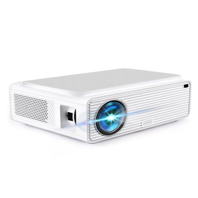 Full HD Projector, Native Resolution 1920x1080p Video Beam with 5G WiFi, Support iOS/Android Mac Sync Screen, 300" Display for Movie Games, Compatible with HDMI, VGA, USB, PC, DVD Device