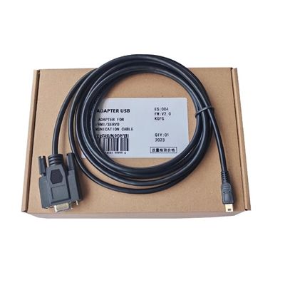RS232-DS Suitable for DS2 3 5B 5C 5E 5L Series Servo Drive Commissioning Cable Download Cable rs232 Serial Flat Plug 2.5 Meter