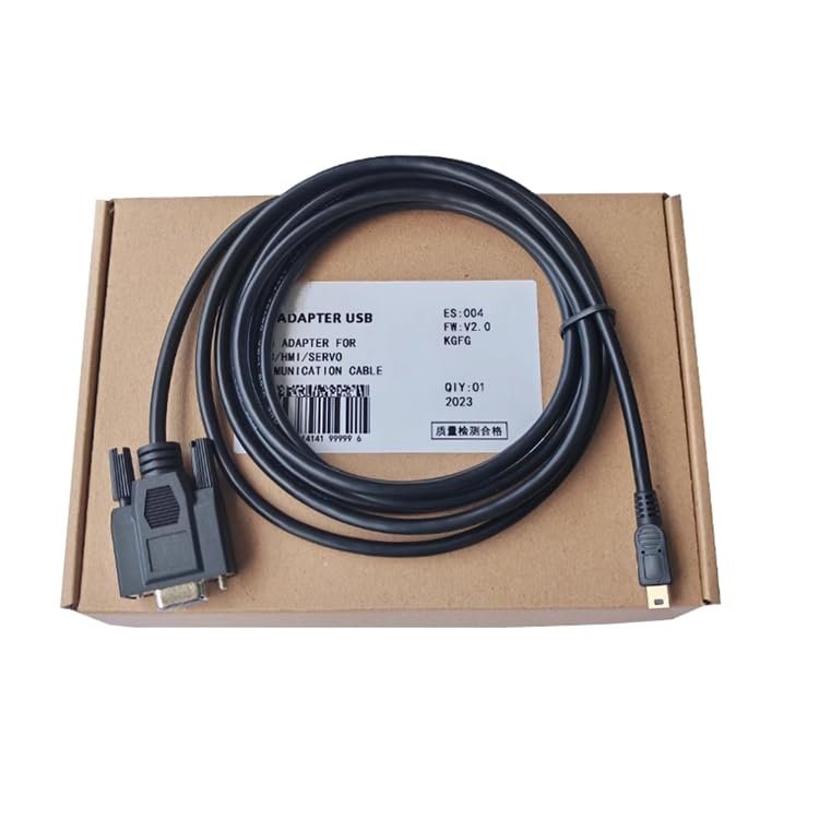 RS232-DS Suitable for DS2 3 5B 5C 5E 5L Series Servo Drive Commissioning Cable Download Cable rs232 Serial Flat Plug 2.5 Meter