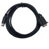 RS232 for Touch Panel GT11 GT15 GS Touch Panel FX Series PLC Communication Cable Round Plug 8 Meters view 1