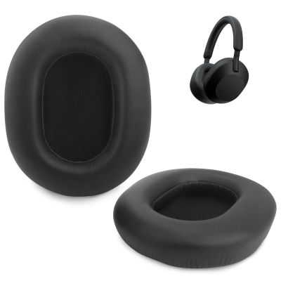 1000XM5 Replacement Ear Pads Cushions Compatible with Sony WH-1000XM5, Earpads for WH 1000XM5 Over Ear Headphones, Soft High Protein Leather, Superior Noise Isolation Memory Foam