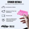 (3Pcs-3") Do You Guys Ever Think About Dying Sticker Funny Movie Pink Quote Waterproof Vinyl Decal Sticker Laptop, Water Bottles, Phone, Kindle Merchandise Decor Decal Gifts 3 Inches view 4