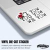 (3Pcs) I Vow You Vow We Vow Sticker Kindle Book Lover Bookish Reading Romance 2" Waterproof Vinyl Decal Sticker Laptop, Water Bottles, Phone, Kindle Merchandise Decor Decal Gifts 2 Inches view 2