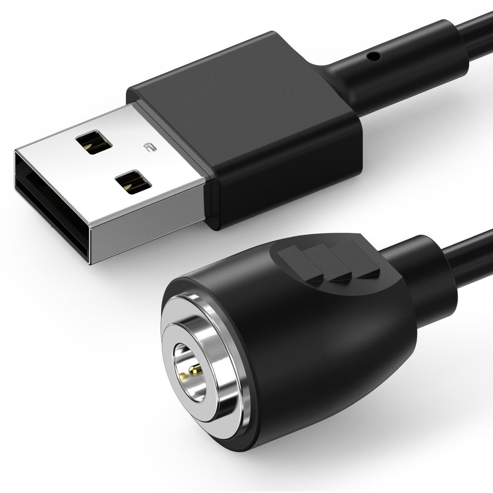TUSITA Magnetic Charger Cable MagDock Compatible with NEBO Master Series | PowerTac M-Series - 1M, Flashlight Accessories