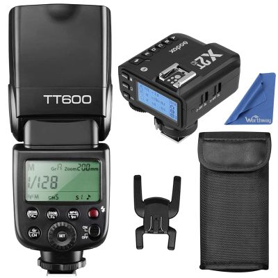 Godox TT600 Camera Flash Speedlite with X2T-C Remote Trigger Transmitter Compatible with Canon Camera