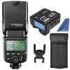 Godox TT600 Camera Flash Speedlite with X2T-C Remote Trigger Transmitter Compatible with Canon Camera view 1