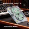 Blank Cassette Tapes Audio Cassettes, Clear Audio Cassette Tapes for Recording, Low Noise High Output 46 Minute(Blue) view 2