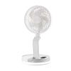 MINGPINHUIUS Portable Cooling Desk Fan: Wireless Personal Battery Operated Quiet Fan 180Rotatable 2000mah Table Fan Folded Floor Pedestal Fan Indoor Outdoor Summer Gift view 1