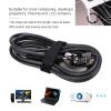 HERCHR Laptop Cable Lock, 4 Digit Password Computer Notebook Cable Lock Anti Theft Combination Lock with Lock Slot Security Cable Lock for Tablet Laptop view 3
