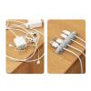Cable Holder Clips, Silicone Cable Holder Self Adhesive Cable Clips Cable Management Cord Organizer Clips for Nightstand Home(L) view 3