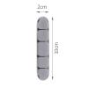 Cable Holder Clips, Silicone Cable Holder Self Adhesive Cable Clips Cable Management Cord Organizer Clips for Nightstand Home(L) view 4