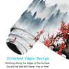 TPLLPK XXL Red Cherry Blossom Mouse Pad Japanese Mountain Range Gaming Mousepad Large Extended Scenery Mouse Mats Non-Slip Rubber Rectangular Office Desk Pads(Size:70x30cm) view 4