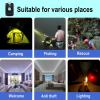1/2 Portable Motion Sensor Alarm - Perimeter Alarm System, Camping Security Alarm | Anti Theft Alert System with Versatile Modes, Camping Trip Wire Alarm Device for Property Safety and Camping view 2