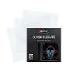 BCW 12-Inch Outer Sleeves  50 Pack | Clear 2 Mil Polypropylene | Acid-Free Archival Quality for 33 1/3 RPM Album Covers | Ideal for Collectors view 1