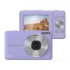 DirectNine Basics Digital Camera 1080P, Digital Point and Shoot Camera with 16X Zoom Anti Shake, Compact Small Travel Camera for Boys Girls Teens Gift Vlogging, 44MP (Violet), US Plug view 1