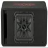 Audiosavings Bundle: (1) KICKER 45VL7R122 L7R 12" Subwoofer+Trepezoidal Vented Sub Box Enclosure Bundle With (1) Rockville RPB2-BLACK Handheld Wireless Portable Bluetooth Speaker Great Sound (2 items) view 2