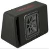 Audiosavings Bundle: (1) KICKER 45VL7R122 L7R 12" Subwoofer+Trepezoidal Vented Sub Box Enclosure Bundle With (1) Rockville RPB2-BLACK Handheld Wireless Portable Bluetooth Speaker Great Sound (2 items) view 3