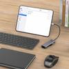 6-in-1 Adapter USB C Hub Compatible with Samsung Galaxy S23 S24 Ultra Plus - RJ45 Ethernet Port Type-C PD Charger Card Reader Network view 3