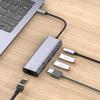 5-in-1 USB C Hub HDMI TV Adapter Compatible with Samsung Galaxy S22 Ultra Plus - RJ45 Ethernet Type-C PD Audio Video Projector Converter view 2