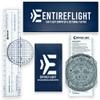 EntireFlight - E6B Flight Computer, Aviation Plotter, & Manual Box Set - Essential Pilot Accessories and Aviation Tools for Your Flight Bag - Use with IFR VFR Sectional Charts - Flight Calculator view 1