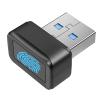 Diyeeni Mini USB Fingerprint Reader, 360 Touch Speedy Matching Biometric Scanner, for Hello Fingerprint Scanner, Up to 10 Fingerprints, for 10 11 32 64 Systems, Diyeeniixw4kzr5v0 view 1