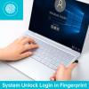 Diyeeni Mini USB Fingerprint Reader, 360 Touch Speedy Matching Biometric Scanner, for Hello Fingerprint Scanner, Up to 10 Fingerprints, for 10 11 32 64 Systems, Diyeeniixw4kzr5v0 view 4
