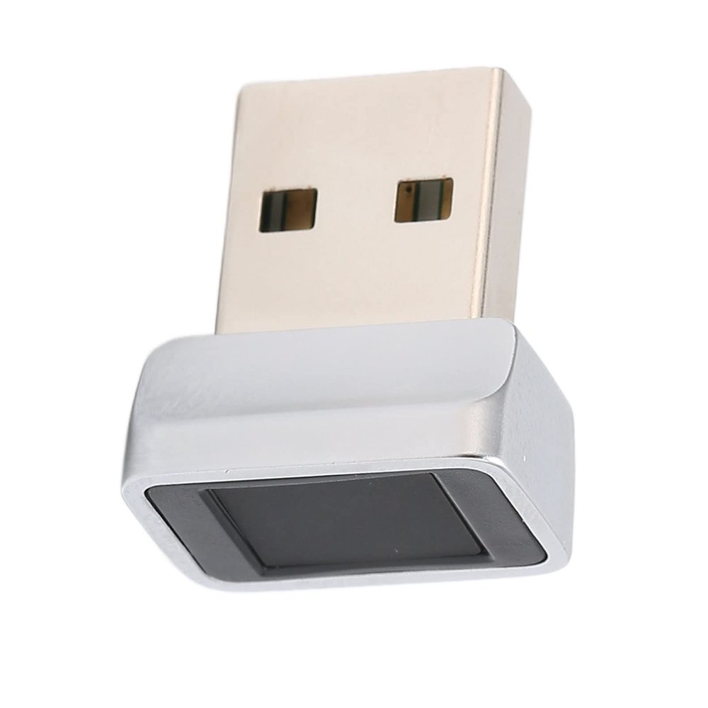 USB Fingerprint Reader for 11, Portable Fingerprint Scanner PC Dongle, 360 Touch Biometric Fingerprint Scannerm for PC Laptop, 0.5s Fast Login