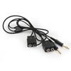 Rugged Air General Aviation Headset Splitter - Connect Two Headsets to One Aviation Intercom view 1
