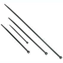 212 Main 11.5in RELEASABLE-REUSABLE CABLE TIES - BLACK 50PK