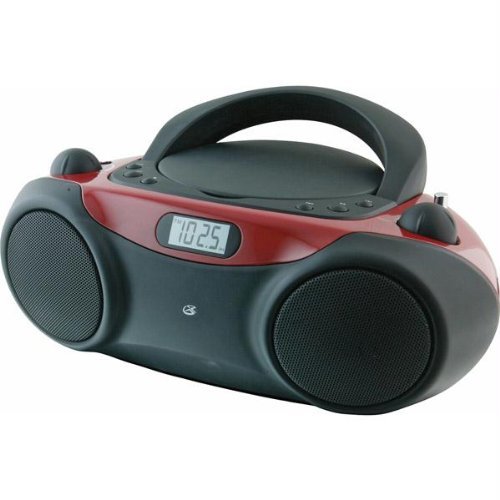 212 Main CD Boombox with AM-FM Radio and 3.5mm Line Input -