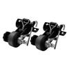 212 Main Tube Mount Ratchet Tie-Down Pipe Mount, Black - Set of 2 view 1