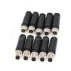 ZBLZGP M8 4Pin Waterproof Connector Male Female Plug Socket Cable Unshielded Screw Threaded Coupling Electrical Connector Field Assembly Wireable Aviation Connector 5Pack view 1