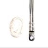 Antenna Replacement Rod Antenna SIM-4h PRB/Russell 9.5" First Section EXTENDS to 40" Total 7 Sections (1 Unit) Ring Mount FITS #4 Bolt view 1