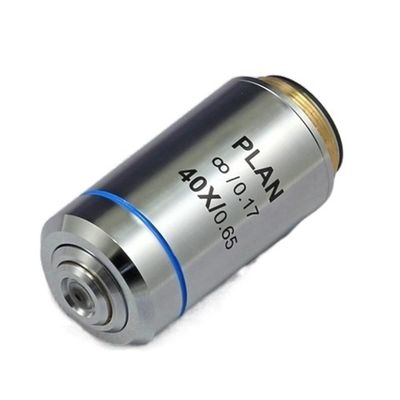 Joebo Microscope Kit Professional 4X 10X 20X 40X 60X 100X Objective Lens 195 Achromatic Objectives for Microscope Microscope Lens Adapters (Color : 40X)