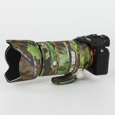CHASING BIRDS Lens Camouflage Waterproof Coat for Sony FE 70-200mm F2.8 GM OSS Rainproof Lens Protective Cover Version IV (Green Leaf Camouflage)