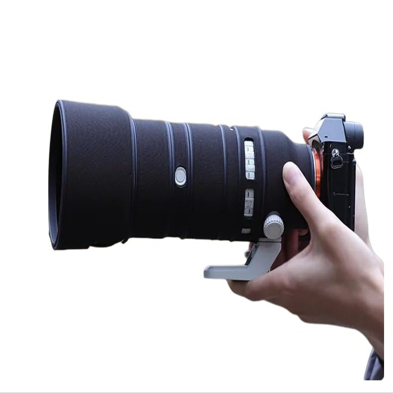 CHASING BIRDS Lens Camouflage Waterproof Coat for Sony FE 70-200mm F2.8 GM OSS II Rainproof Lens Protective Cover Version IV (Classic Black, with 2.0X TC (SEL20TC))