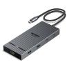 UGREEN 10 in 1 USB C Docking Station Dual 4K Monitor, Revodok USBC Hub with 2 HDMI, USB A&C 3.2 Ports, SD/TF Card Reader, PD 100W Charging, USB C Dock with 1Gbps Ethernet for Dell, HP, XPS and More view 1