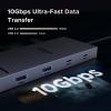UGREEN 10 in 1 USB C Docking Station Dual 4K Monitor, Revodok USBC Hub with 2 HDMI, USB A&C 3.2 Ports, SD/TF Card Reader, PD 100W Charging, USB C Dock with 1Gbps Ethernet for Dell, HP, XPS and More view 4