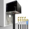 Maswell Cellular Antenna 600MHz~8.0GHz 4X4 MIMO 5G and GNSS Antenna 4G 3G LTE WiFi6E UWB Screw Mount L Plate Mount SMA Male Waterproof Cubic Outdoor Antenna with Medium gain,not for Signal Boosting view 2